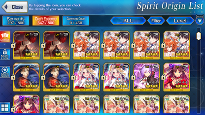 [NA] FGO Draco Skadi Altria Caster Koyanskaya Oberon Lady Avalon + 1900-2000SQ Fate Grand Order starter account-Mobile Games Starter
