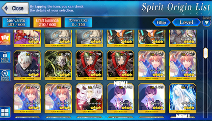 [NA] FGO Jeanne alter Dantes Altria Caster Skadi Koyanskaya Oberon Merlin Fate Grand Order starter account-Mobile Games Starter