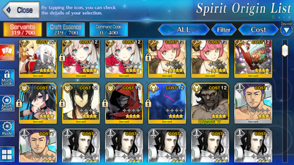 [NA] FGO Kama + double Skadi (caster+ruler) Fate Grand Order starter account-Mobile Games Starter