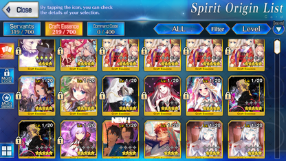 [NA] FGO Kama + double Skadi (caster+ruler) Fate Grand Order starter account-Mobile Games Starter