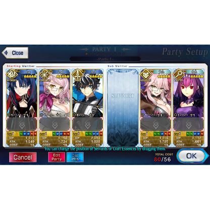 [NA] FGO Kama Space Ishtar Arjuna alter Charlemagne Koyanskaya of Dark Skadi Fate Grand Order starter account-Mobile Games Starter