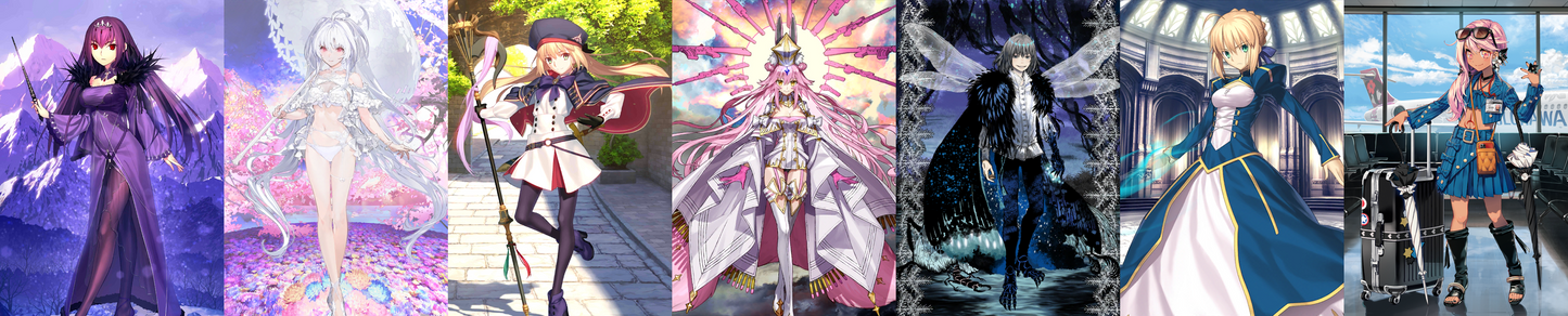 [NA] FGO Lady Avalon Skadi Altria Caster Koyanskaya Oberon Chloe + 1000~2000SQ Fate Grand Order endgame account (see options)-Mobile Games Starter