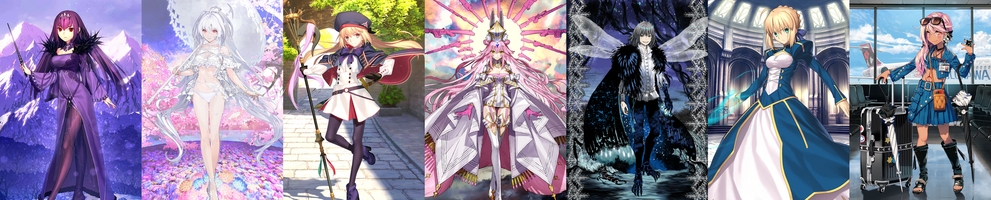 [NA] FGO Lady Avalon Skadi Altria Caster Koyanskaya Oberon Chloe + 1000~2000SQ Fate Grand Order endgame account (see options)-Mobile Games Starter
