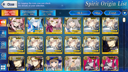[NA] FGO Morgan Koyanskaya Dark Light Oberon 5Gawain 5Tristan 3BG Fate Grand Order starter account-Mobile Games Starter