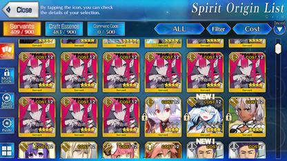 [NA] FGO Morgan Koyanskaya Dark Light Oberon 5Gawain 5Tristan 3BG Fate Grand Order starter account-Mobile Games Starter