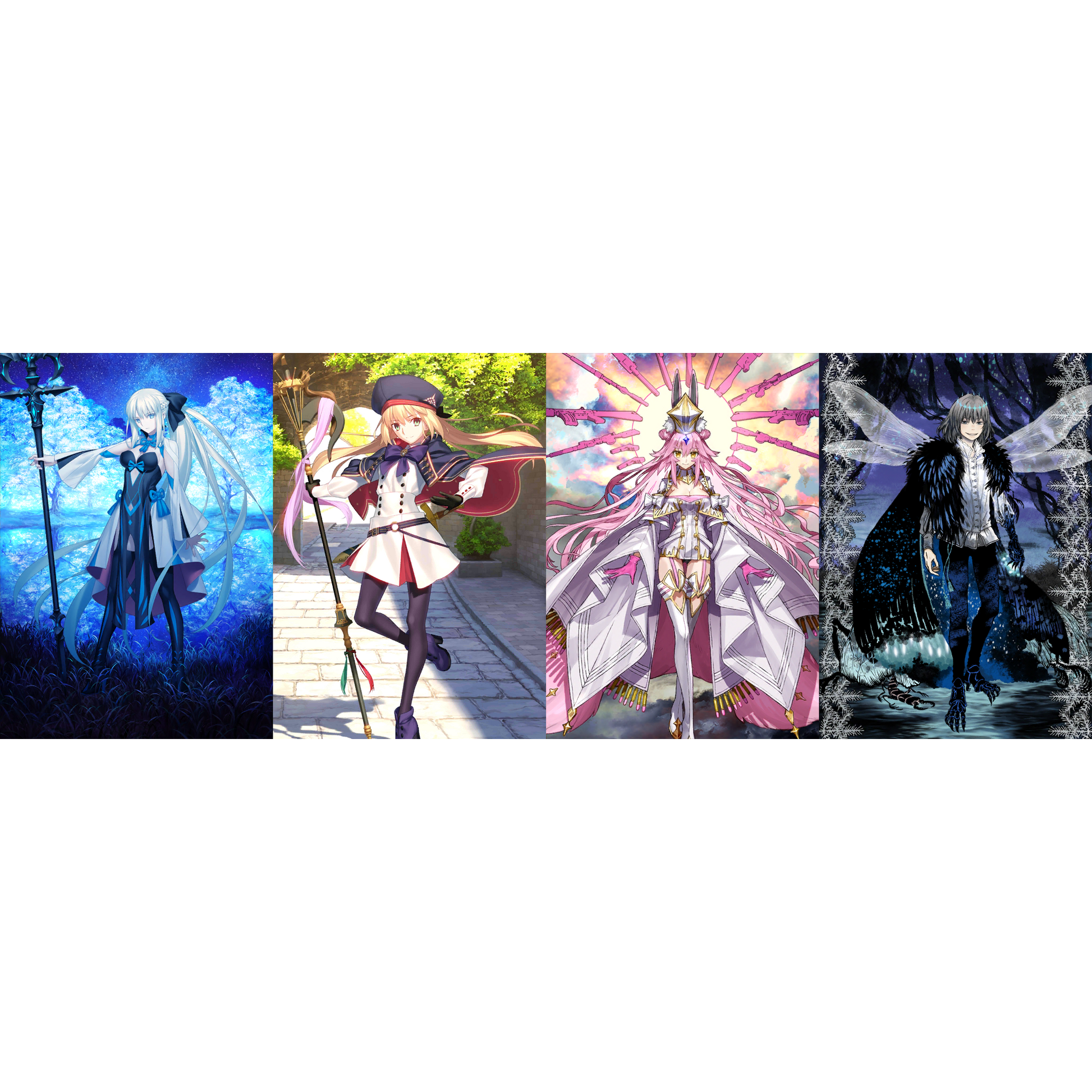 [NA] FGO Morgan Koyanskaya Vitch Oberon Altria Caster Castoria + 700-1000SQ Fate Grand Order starter account-Mobile Games Starter
