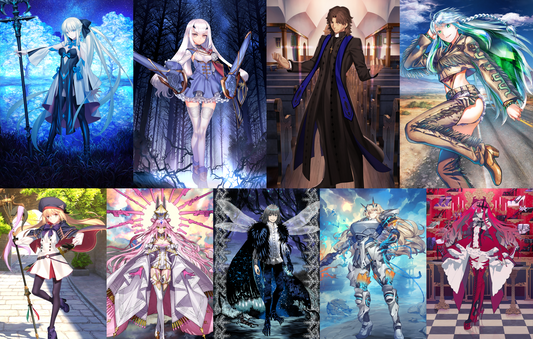 [NA] FGO Morgan Melusine Rasputin Kukulcan + Koyanskaya Oberon Altria Caster Fate Grand Order starter account-Mobile Games Starter