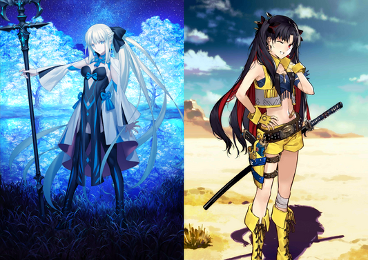 [NA] FGO Morgan + Space Ishtar + 2000-2500SQ + 100-200 tickets Fate Grand Order starter account-Mobile Games Starter