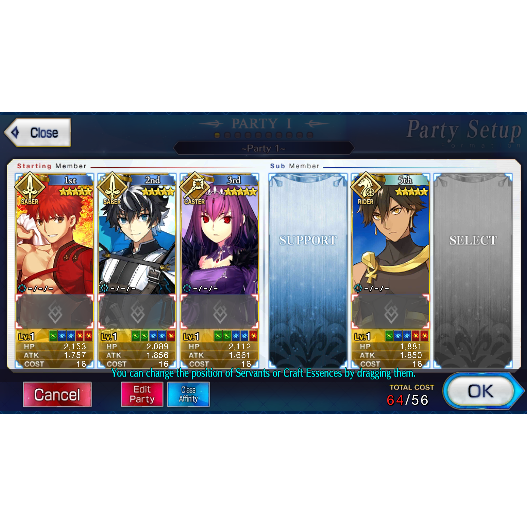 [NA] FGO Muramasa Charlemagne Skadi Fate Grand Order starter account-Mobile Games Starter