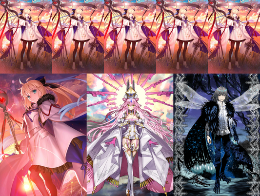 [NA] FGO NP5 Aesc the Savior + Koyanskaya Oberon + 0-3000SQ Fate Grand Order starter account (see options)-Mobile Games Starter
