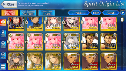 [NA] FGO NP5 Arcueid + Altria Caster Koyanskaya Oberon + Black Grail Fate Grand Order Archetype: Earth starter account-Mobile Games Starter