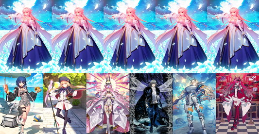 [NA] FGO NP5 Arcueid + Ciel + Altria Caster Koyanskaya Oberon + 3~4x5* Fate Grand Order Archetype: Earth starter account-Mobile Games Starter