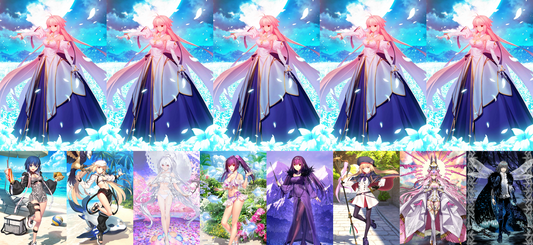 [NA] FGO NP5 Arcueid + Ciel Castoria berserker Altria Caster Koyanskaya Oberon Lady Avalon double Skadi + 600-1000SQ Fate Grand Order Archetype: Earth endgame LB6 account-Mobile Games Starter