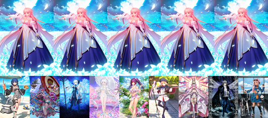 [NA] FGO NP5 Arcueid + Ciel Morgan Ibuki Altria Caster Koyanskaya Oberon Lady Avalon Skadi ruler + Chloe Fate Grand Order Archetype: Earth NP5 endgame LB6 account-Mobile Games Starter