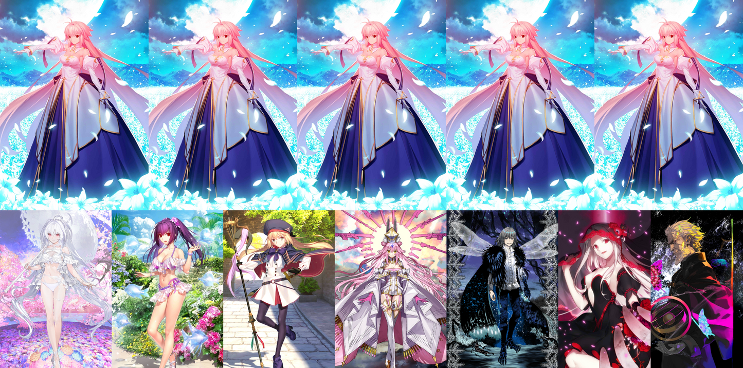 [NA] FGO NP5 Arcueid + Altria Caster Koyanskaya Oberon Lady Avalon Skadi ruler + SQ Fate Grand Order Archetype: Earth NP5 endgame LB6 account (see options)-Mobile Games Starter