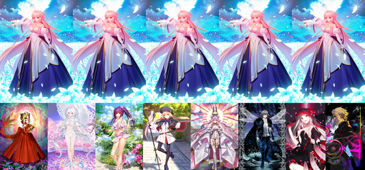 [NA] FGO NP5 Arcueid + Draco Altria Caster Koyanskaya Oberon Lady Avalon Skadi ruler + 500-1000SQ Fate Grand Order Archetype: Earth NP5 endgame LB6 account (see options)-Mobile Games Starter
