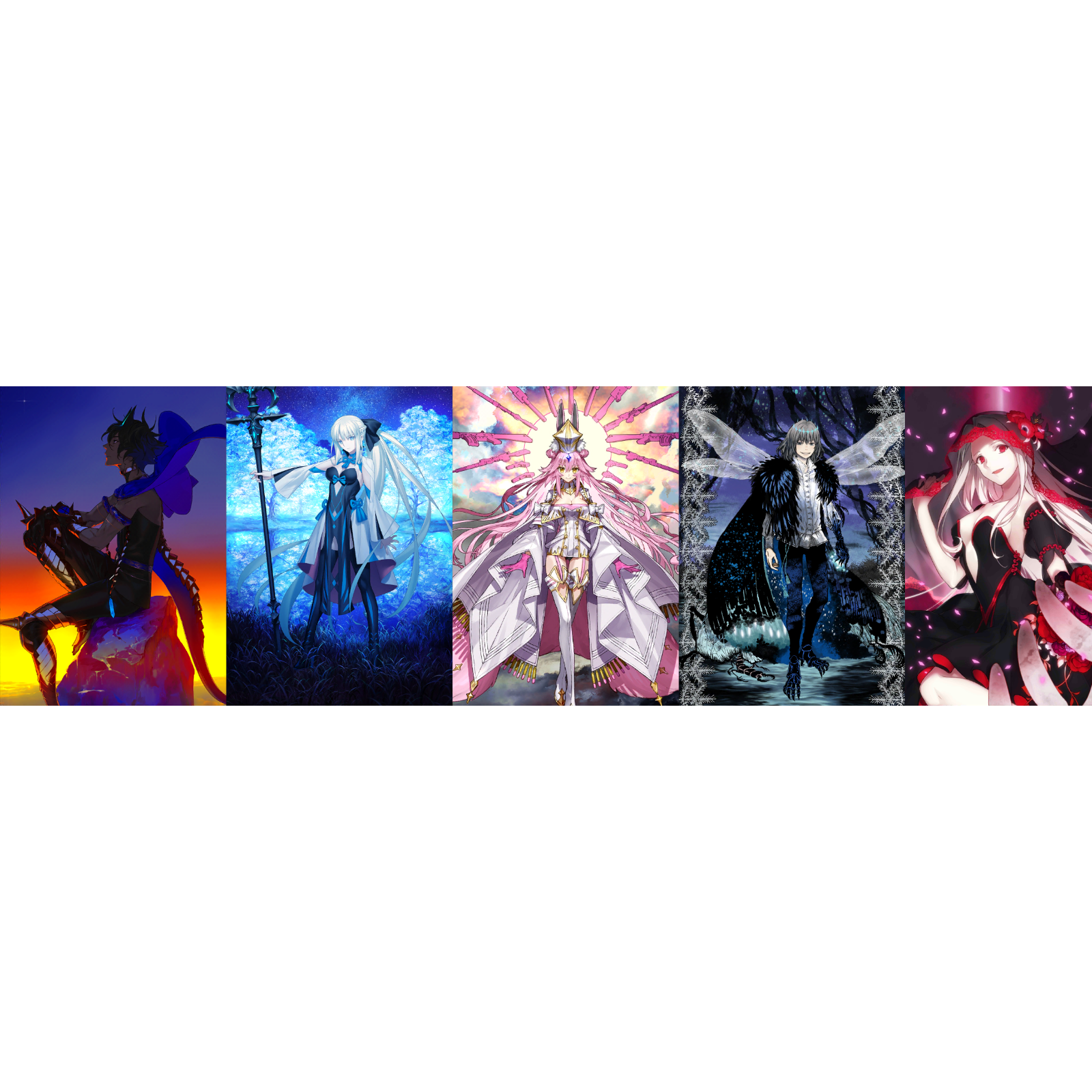 [NA] FGO NP5 Arjuna alter 2Morgan+Koyanskaya Oberon Fate Grand Order starter account-Mobile Games Starter