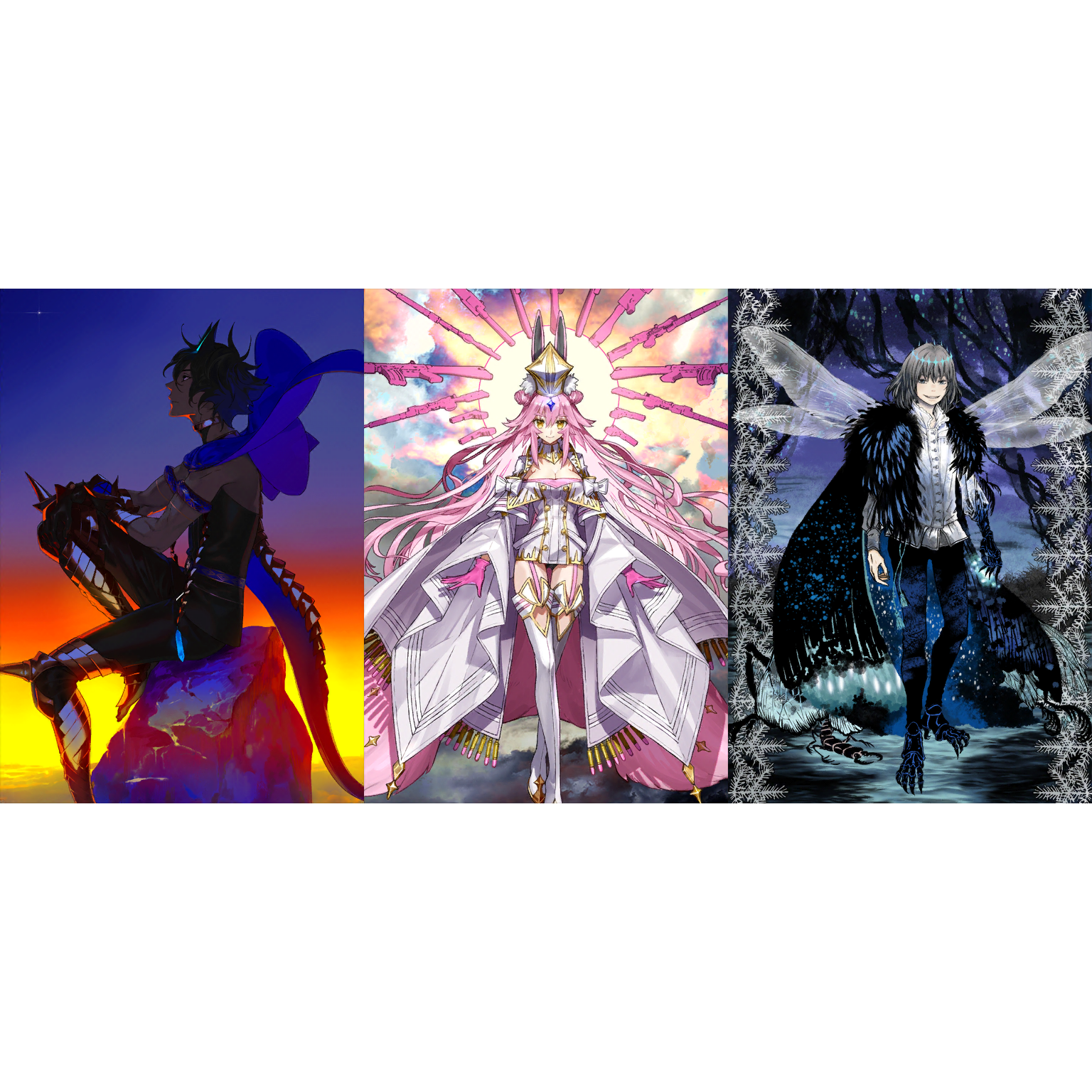 [NA]FGO NP5 Arjuna alter+Koyanskaya Oberon +2-3x5* Fate Grand Order starter account-Mobile Games Starter