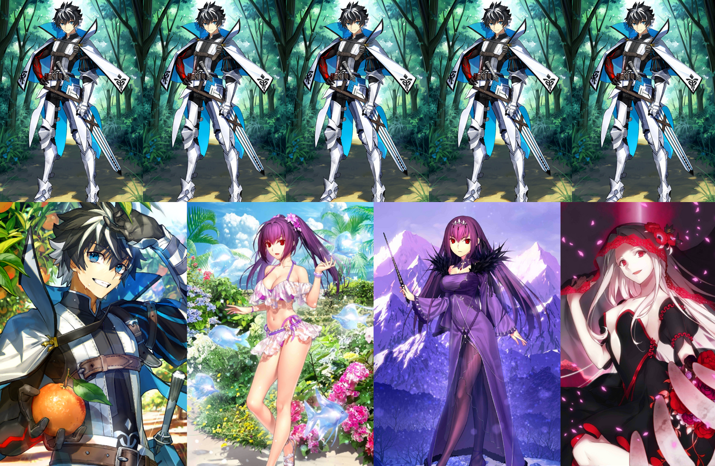 [NA] FGO NP5 Charlemagne NP5 Kriemhild + double Skadi ruler caster + 0~2000SQ Fate Grand Order endgame account (see options)-Mobile Games Starter