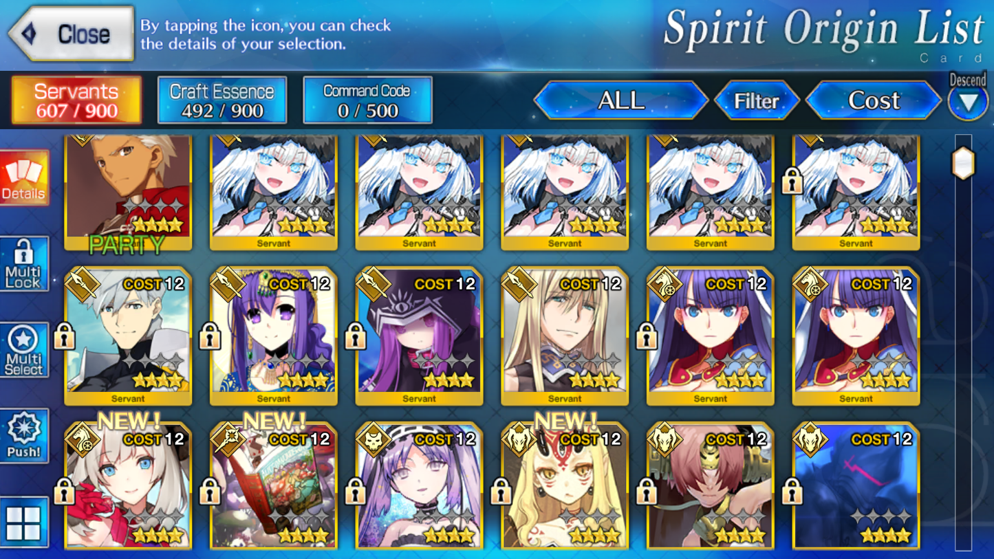 [NA] FGO NP5 Ciel + Space Ereshkigal Takeru + Altria Caster Koyanskaya Oberon Lady Avalon Skadi + 700-800SQ Fate Grand Order starter account-Mobile Games Starter