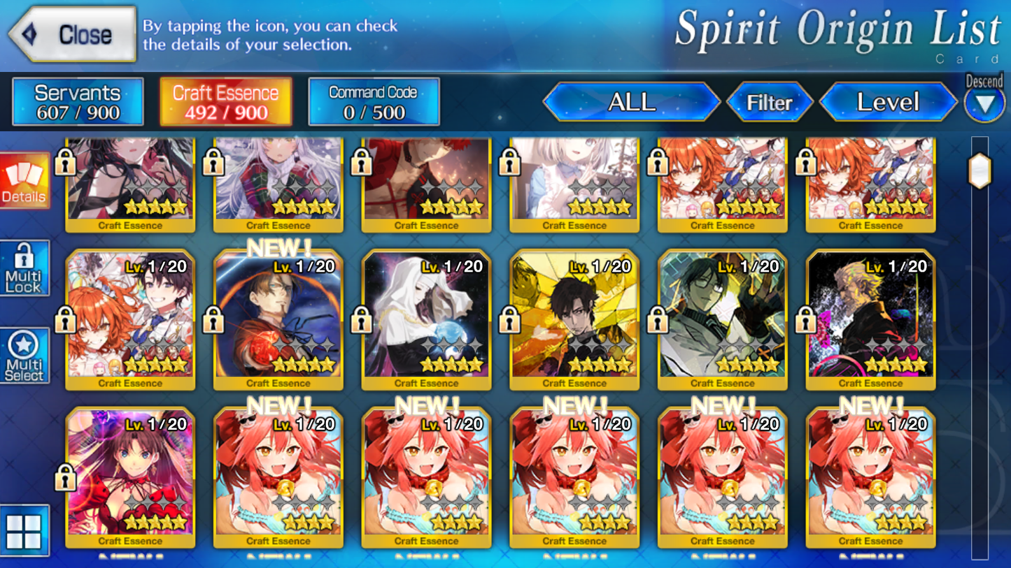 [NA] FGO NP5 Ciel + Space Ereshkigal Takeru + Altria Caster Koyanskaya Oberon Lady Avalon Skadi + 700-800SQ Fate Grand Order starter account-Mobile Games Starter