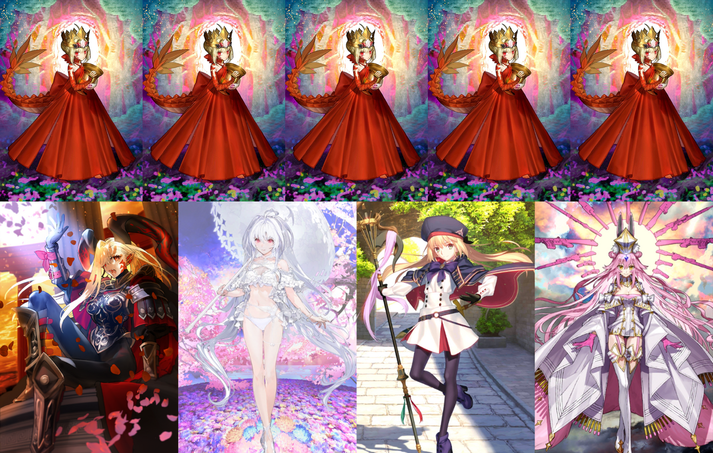 [NA] FGO NP5 Draco + Lady Avalon Altria Caster Koyanskaya + 1300-1500SQ Fate Grand Order starter account-Mobile Games Starter