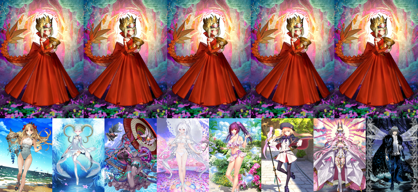 [NA] FGO NP5 Draco + Space Ereshkigal Tiamat Ibuki + Altria Caster Koyanskaya Oberon Lady Avalon Skadi ruler Fate Grand Order starter account-Mobile Games Starter