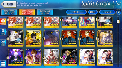 [NA] FGO NP5 Draco + Tiamat Ibuki + Altria Caster Koyanskaya Oberon Lady Avalon Skadi ruler Fate Grand Order starter account-Mobile Games Starter