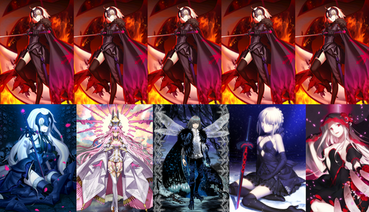 [NA] FGO NP5 Jeanne alter + Koyanskaya Oberon + 1000-3000SQ Fate Grand Order starter account-Mobile Games Starter