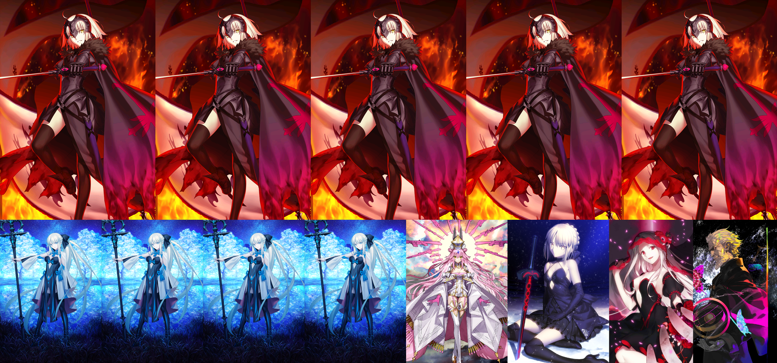 [NA] FGO NP5 Jeanne alter NP4 Morgan + Koyanskaya BG Kscope Fate Grand ...