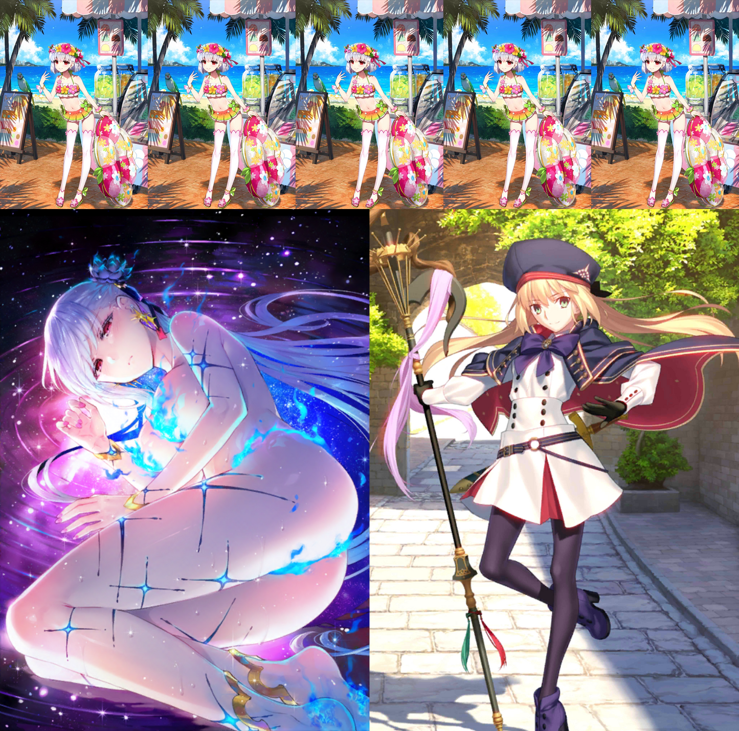 [NA] FGO NP5 Kama avenger 5Caenis 5Sei + Altria Caster + 2500-3000SQ Fate Grand Order starter account-Mobile Games Starter