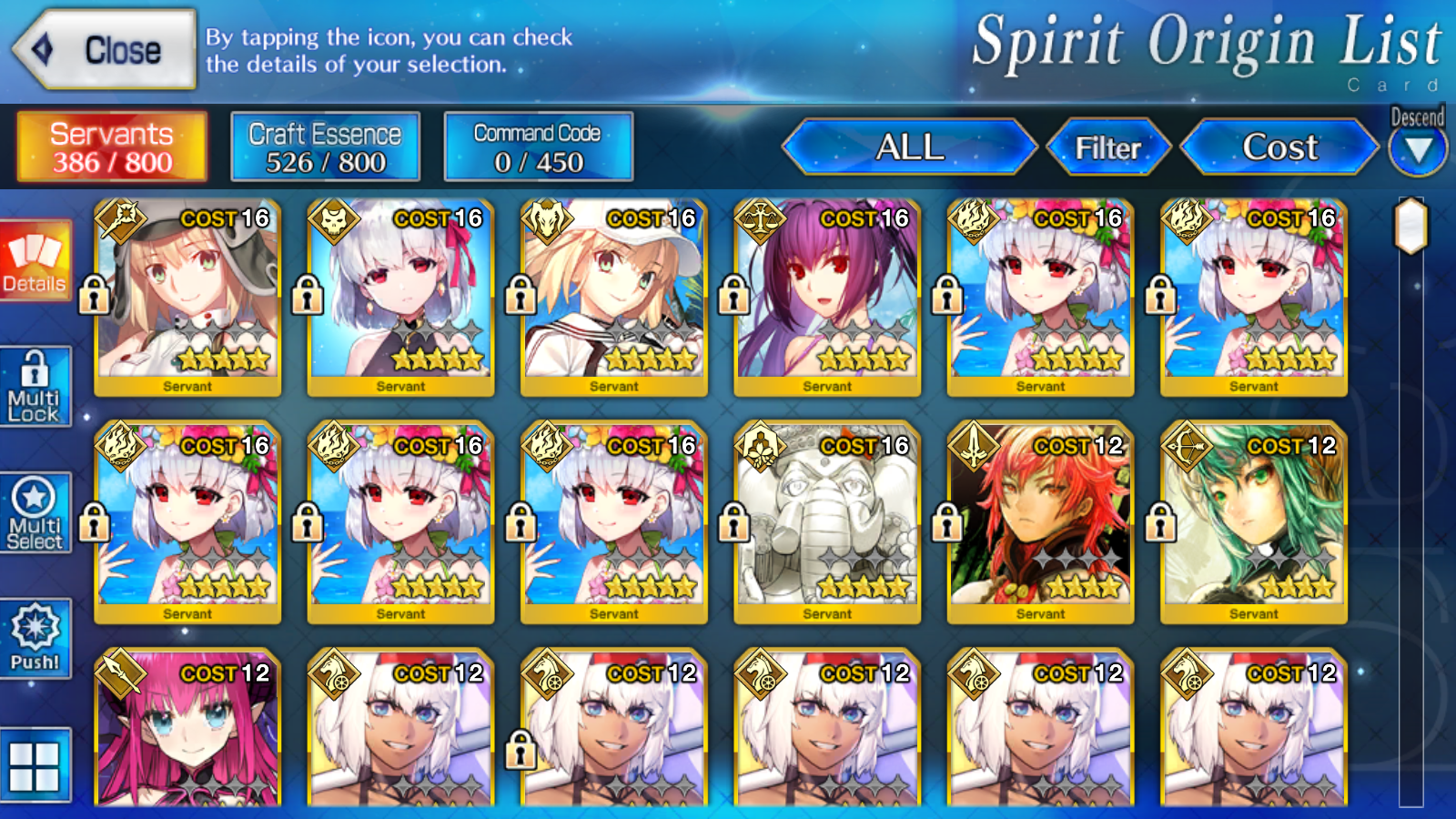 [NA] FGO NP5 Kama avenger + Kama Berserker Altria Caster Skadi 5Caenis 5Sei + 500SQ Fate Grand Order starter account-Mobile Games Starter