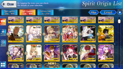 [NA] FGO NP5 Kama avenger + Kama Berserker Altria Caster Skadi 5Caenis 5Sei + 500SQ Fate Grand Order starter account-Mobile Games Starter