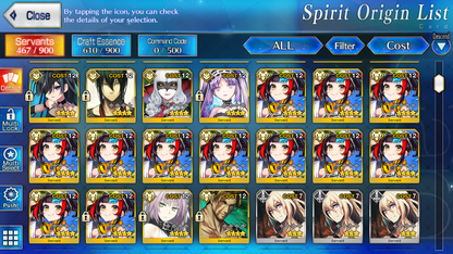 [NA] FGO NP5 Kama avenger + Kama Berserker Altria Caster Skadi 5Caenis 5Sei Fate Grand Order starter account-Mobile Games Starter