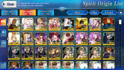 [NA] FGO NP5 Kama avenger + Kama Berserker Altria Caster Skadi 5Caenis 5Sei Fate Grand Order starter account-Mobile Games Starter