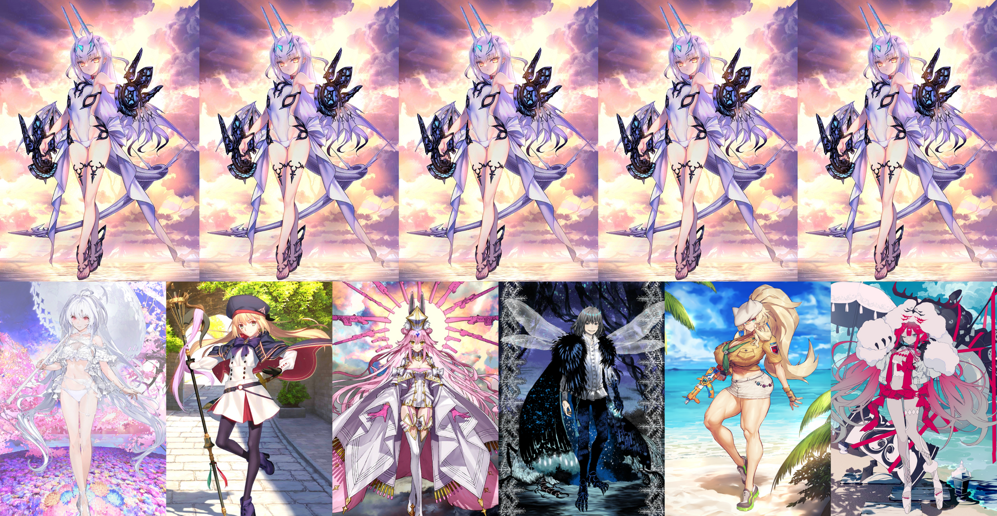 [NA] FGO NP5 Melusine ruler + Altria Caster Koyanskaya Oberon Lady Avalon Fate Grand Order starter account-Mobile Games Starter