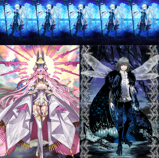 [NA] FGO NP5 Morgan + 2000-2100SQ + Koyanskaya Oberon + 3~4x5* Fate Grand Order endgame account-Mobile Games Starter