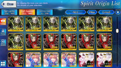 [NA] FGO NP5 Morgan 5Gawain 5Tristan + Koyanskaya BG Fate Grand Order starter account-Mobile Games Starter