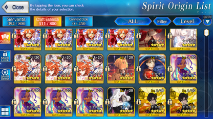 [NA] FGO NP5 Morgan 5Gawain 5Tristan + Koyanskaya BG Fate Grand Order starter account-Mobile Games Starter