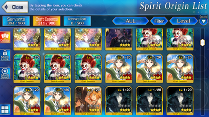 [NA] FGO NP5 Morgan 5Gawain 5Tristan + Koyanskaya BG Fate Grand Order starter account-Mobile Games Starter