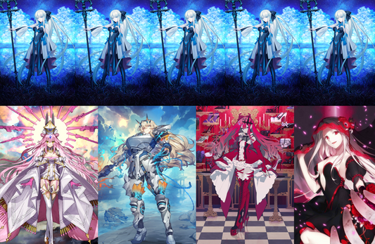 [NA] FGO NP5 Morgan 5Gawain 5Tristan + Koyanskaya BG Fate Grand Order starter account-Mobile Games Starter