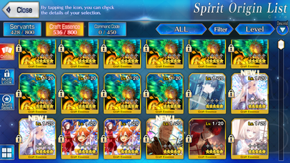 [NA] FGO NP5 Morgan + Aesc the Savior Altria Caster Koyanskaya Oberon BG Kscope Fate Grand Order starter account-Mobile Games Starter