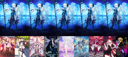 [NA] FGO NP5 Morgan + Aesc the Savior Altria Caster Koyanskaya Oberon BG Kscope Fate Grand Order starter account-Mobile Games Starter