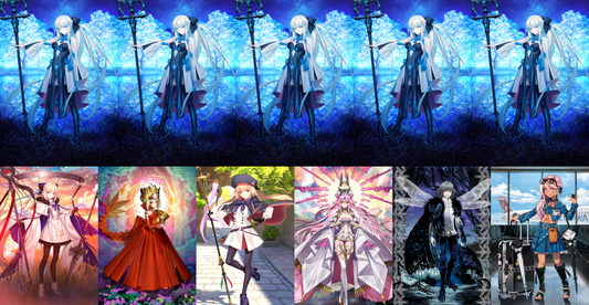 [NA] FGO NP5 Morgan + Aesc the Savior Draco Koyanskaya Oberon Altria Caster Chloe + 4-5x5* Fate Grand Order starter account-Mobile Games Starter