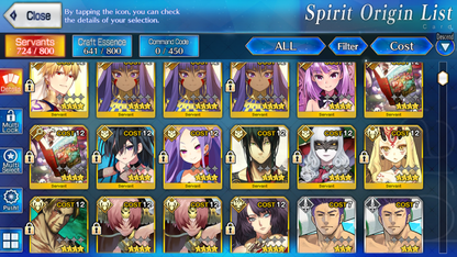 [NA] FGO NP5 Morgan + Altria Caster Koyanskaya Oberon Fate Grand Order starter account-Mobile Games Starter