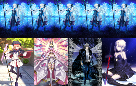 [NA] FGO NP5 Morgan + Altria Caster Koyanskaya Oberon Fate Grand Order starter account-Mobile Games Starter