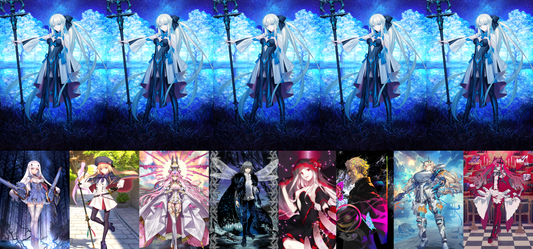 [NA] FGO NP5 Morgan + Altria Caster Koyanskaya Oberon Tam Lin Lancelot Melusine Fate Grand Order starter account-Mobile Games Starter