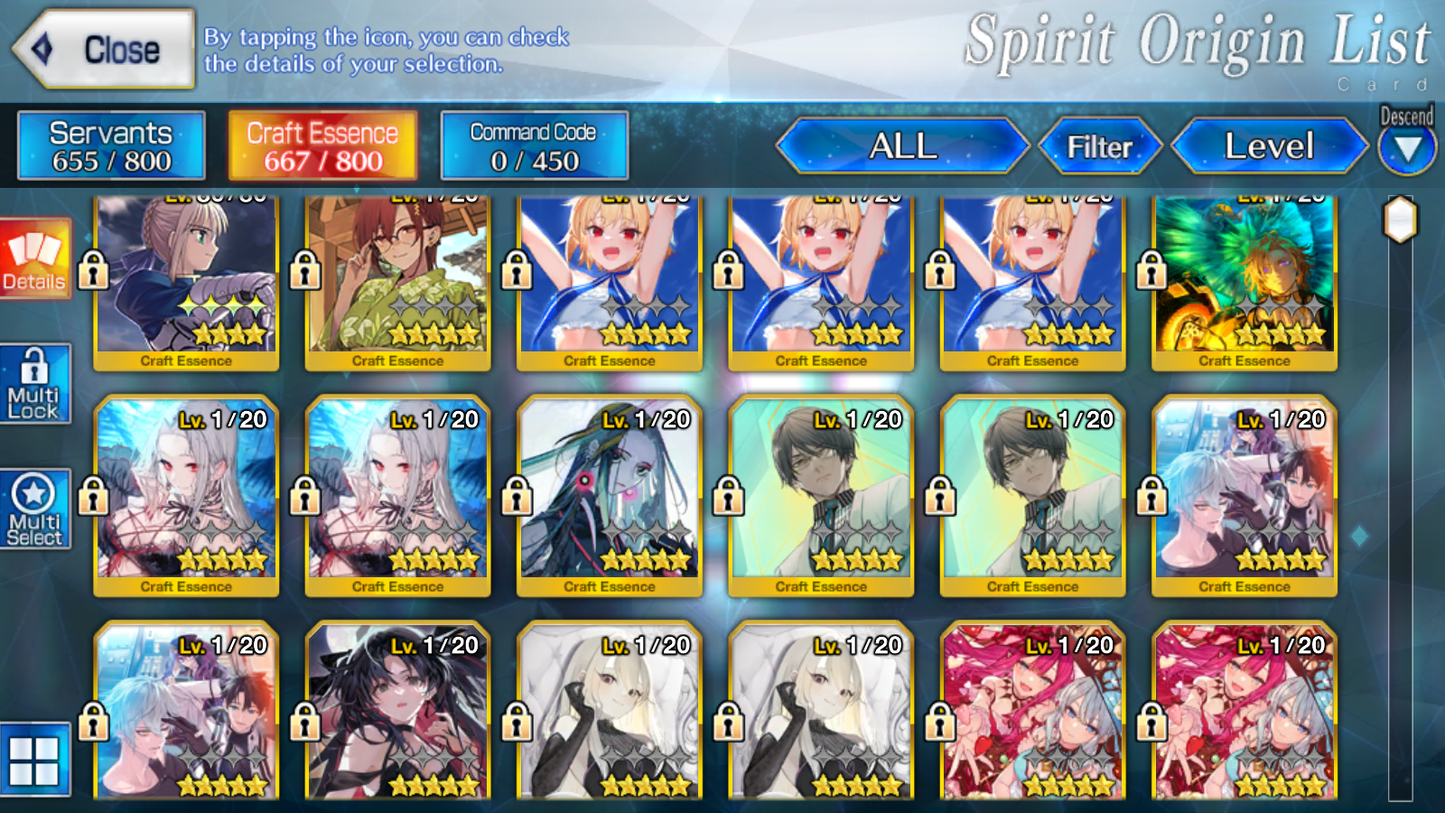 [NA] FGO NP5 Morgan + Aoko Muramasa Lancelot Melusine Altria Caster Koyanskaya Oberon BG Chloe Fate Grand Order endgame account-Mobile Games Starter