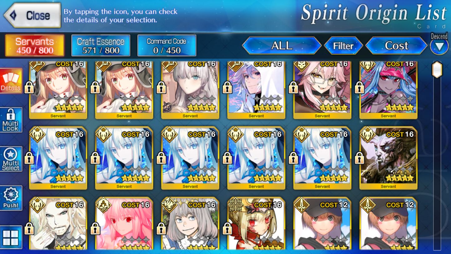 [NA] FGO NP5 Morgan + Draco Ibuki Arcueid + NP2 Altria Caster+Koyanskaya Oberon Merlin 5Gawain 5Tristan Fate Grand Order starter account