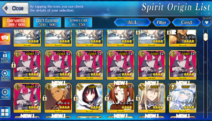 [NA] FGO NP5 Morgan +Koyanskaya+ 5Gawain 5Tristan Fate Grand Order starter account-Mobile Games Starter